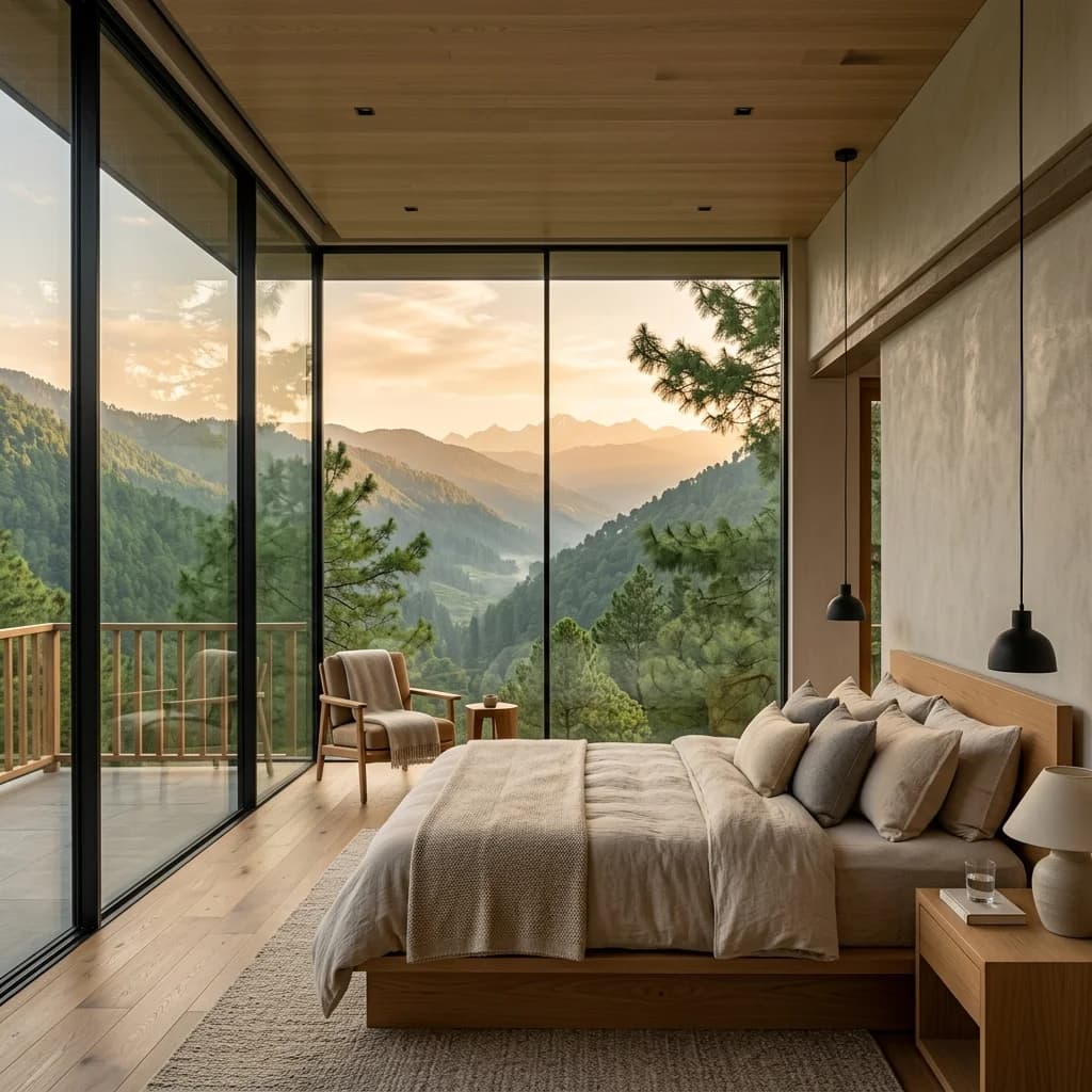 Master Bedroom Himalaya View